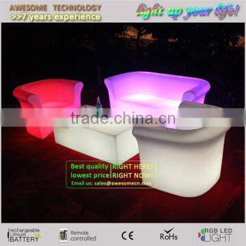 Hottest Popular Decorative Outdoor Molded Plastic China Manufacturer Led Furniture photo-3