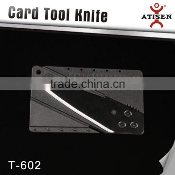 Plastic Credit Card Safety Folding Knife Survival Tool