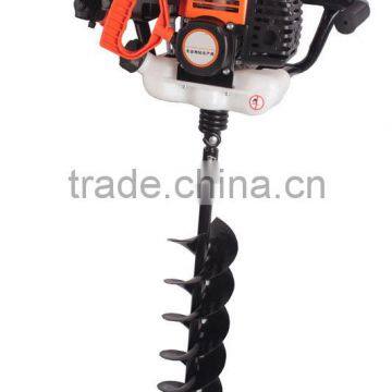 71cc 2400w Portable Hand Ground Drill Drilling Machine Hand-Held Manual Fence Post Hole Digger Auger Drill photo-2