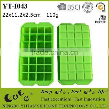 various color silicone ice tray