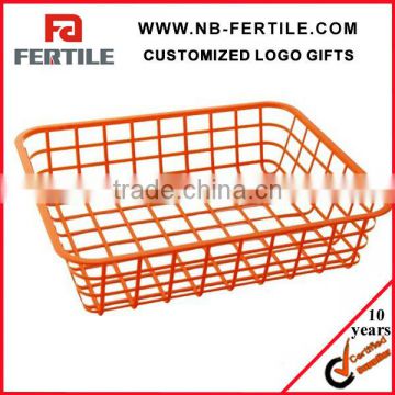 plastic fruit basket:RECTANGULAR PLASTIC BASKET