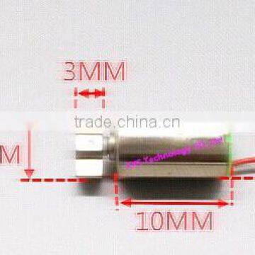 Kind shooting 6*10 coreless motor / micro vibration motor / 1.5V-3V brushless vibrate motor In stock