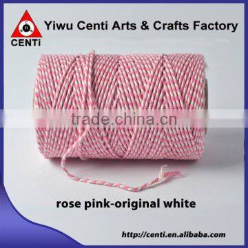 Top Sale China Original White and Coloured Natural Cotton Baker Twine , Divine Twine , Baker String photo-3