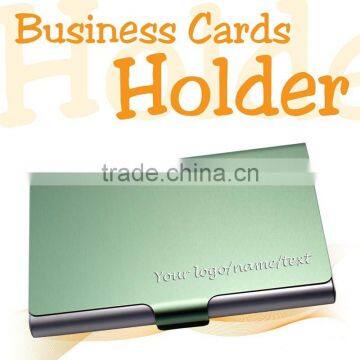 Credit ID Card Holder Box Metal Pocket Business Name Card Holder Box Case photo-5