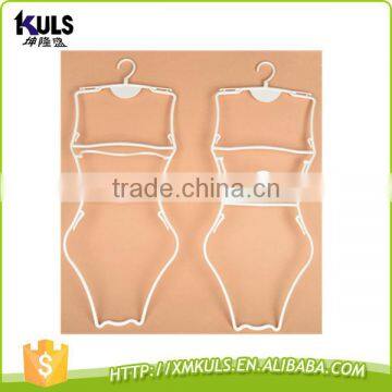 30CM white plastic swimsuit fashion Bathing custom suit hangers