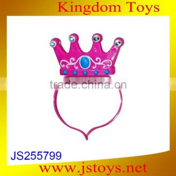 2015 newest products toy crown tiara pretend playing toy made in china