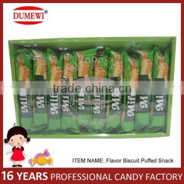 Banana Flavor Biscuit Puffed Stick photo-3