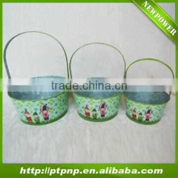 Newest design Metal Flower Pot for Garden