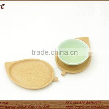 Cheap Promotional Wood Cup Mat