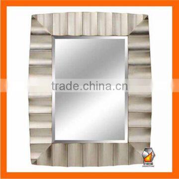 White Decorative Modern PU Wall Mirror Frame