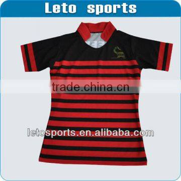 2014 hot custom sublimation women's rugby jerseys