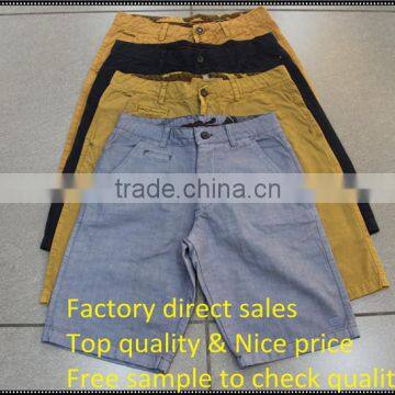 Cotton Twill Fabric Cargo Shorts in Mens photo-2