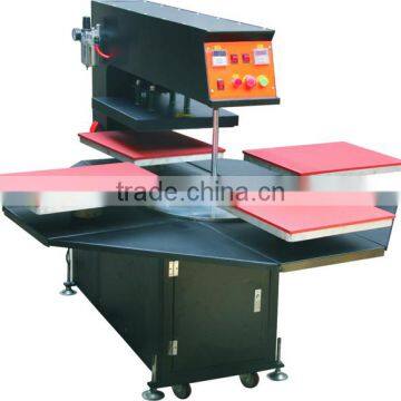 Automatic Four Stations T-shirt Garments Underwear Sports Automatic Heat Press Machine photo-5
