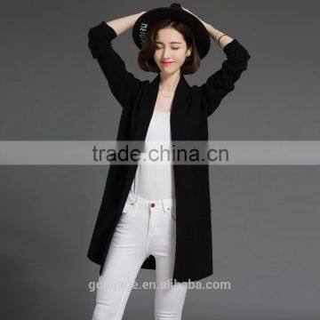 Wholesale Fashion Cardigan 2016 Women Jacquard Knitted Sweater Long Cardigan Women photo-4