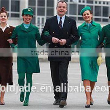 OEM Custom Airline Uniform For Stewardess, Airline Hostess Uniform, Airport Uniform photo-2