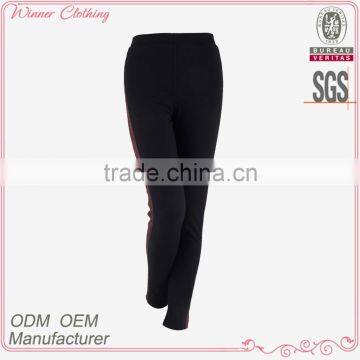 New Fashion Contrast Color Winter Warm Leggings Tight Pants