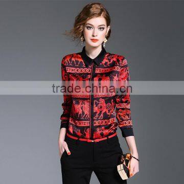 Maxnegio Blouse Designs for Office Open Hot Sexy Girl Photo Chiffon Blouse Women Top Designer Blouse Back Neck Designs photo-3