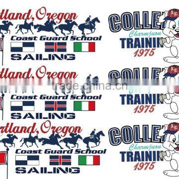 High Quality Plastisol Heat Transfer Printing Method T-shirt Logo Printed photo-6