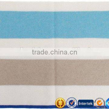 Super Soft Luxury Intarsia Knitted Cashmere Warm Baby Blanket photo-2