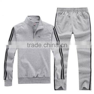 Wholesale Custom Made High Quality Lovers' Mens Cotton Sweat Track Suit photo-3