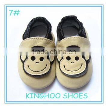 monkey style cute best selling first walker and toddle baby shoes