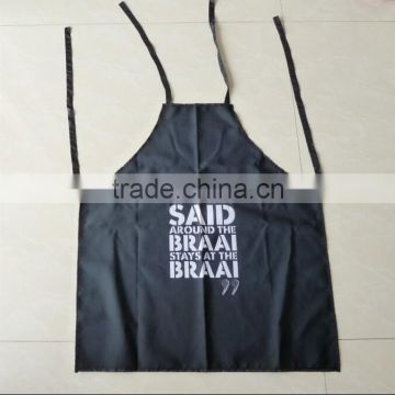 printed polyester kitchen apron