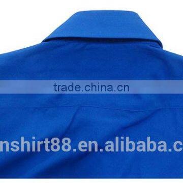 100% Factory Custom Slim Fit Cotton Men Shirt photo-5