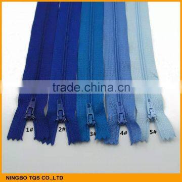 Wholesale No.#3 60 cm Auto Lock Close End Colorful Fabric Tape Nylon Zipper photo-4