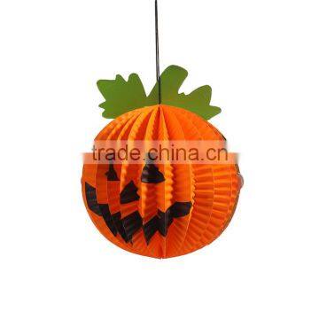 Paper Halloween Party Decorations Orange Pumpkin photo-3