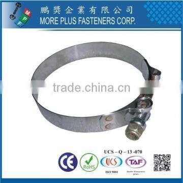 Made in Taiwan Plastic Stainless Steel Large Schlauchklemmen T Bolt Hose Clamp photo-4