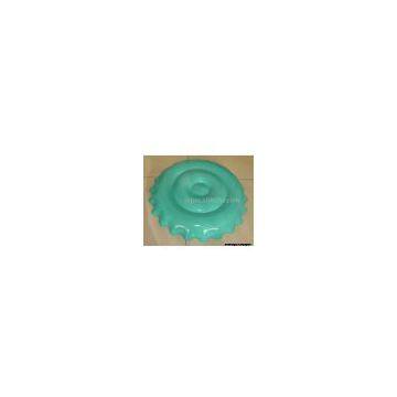 Inflatable Frisbee,26cm(Dia)x5cm(Hight) Inflated Size,0.18mm EN71 PVC,complying With CE,EN71 and ASTM Standards