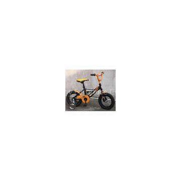 12-inch Children\'s Bike with Steel Frame/Coaster Brake/Butyl Tube/BMX Handlebar/Fender/Black Tires