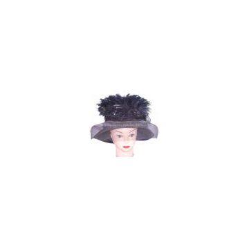 lady's wool felt hat,church hat