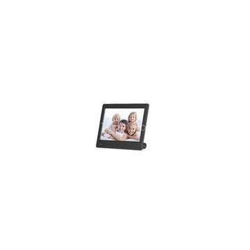 Black 8 Inch Small Electronic Digital Photo Frames Support SD / MMC Cards