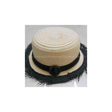 Straw Bucket Hat Mens