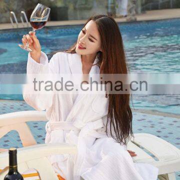 High Quality 5 Star Hotel Velour Bathrobe, Terry Bathrobe and Waffle Bathrobe photo-4