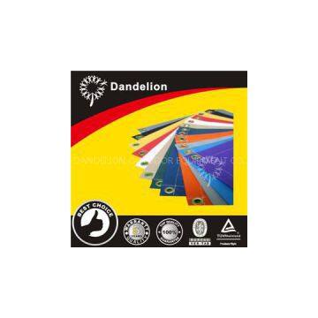 Flame Retardant Vinyl Tarps Polyester Coated 18oz