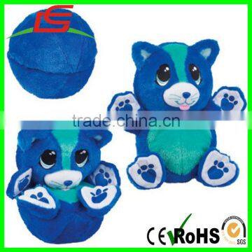 Stuffed Animal Berry Blue Kitty Fun Secret Heart Ball Pets