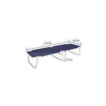 Camping folding bed 600D PES, camping cot comfortable for single person