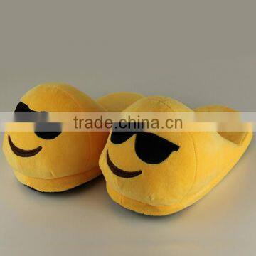 Popular Indoor Soft Plush Emoji Slippers photo-6