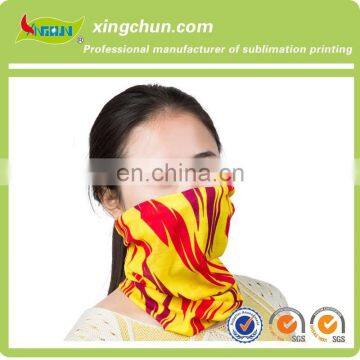 fast produced yellow Multifunctional Seamless Tube Scarf