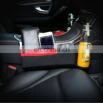 Car Seat Gap Filler Organizer Coin Side Pocket Car Organizer with Cup Holder