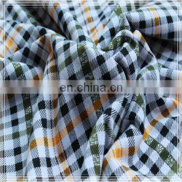 Checked Design Nylon Rayon Knit Printed