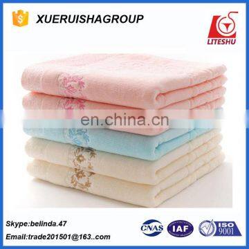 for kindergarden kid cotton soft towels embroidered