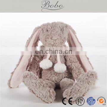 Custom easter bunny plush toy with long ears