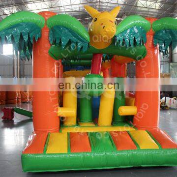 Jungle Bouncer Inflatable Obstacle Jumping Pad Obstacle Course photo-4