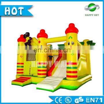 Hot selling inflatable bouncer castle jumping castle PVC material with suitable blower