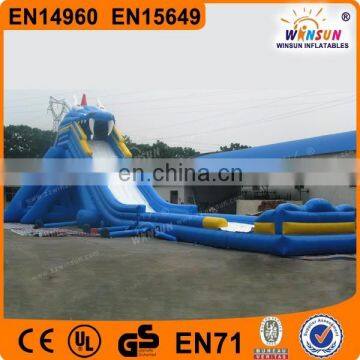 New Product Inflatable Jungle Water Slide Pool for Kids and Adults photo-3