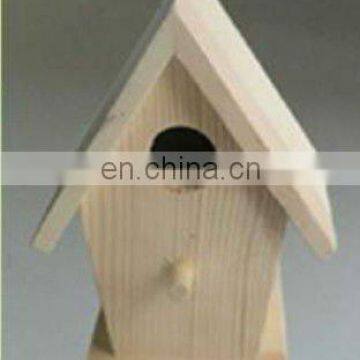 DIY painting your own wooden bird house for kids