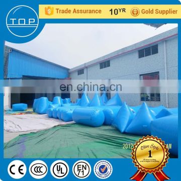 Guangzhou arena inflatable bunkers with EN14960/EN15649